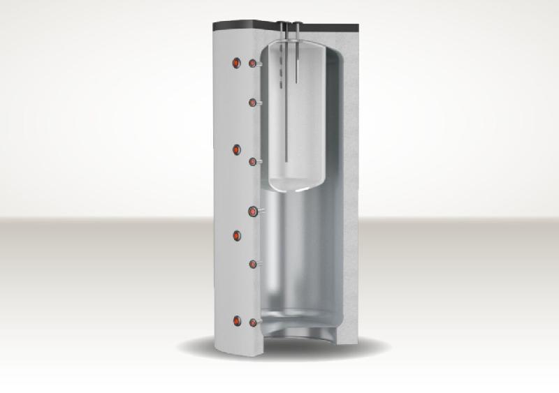 Ballons combinés ECS+Chauffage - en bain-marie COMBI 1 / Cordivari - 800L_0