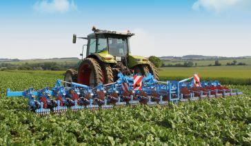 Bineuse agricole multicrop pour grandes cultures - 4 à 18 rangs - Inter-rang 45 à 80 cm_0