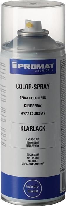 Bombe de couleur vernis transparent satiné 400 ml 400 ml bombe aérosol PROMAT CHEMICALS_0