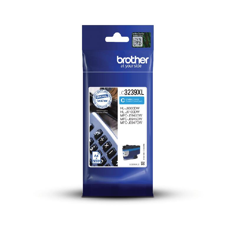 Brother LC3239XLC - Cartouche d'encre originale à haut rendement – Cyan_0