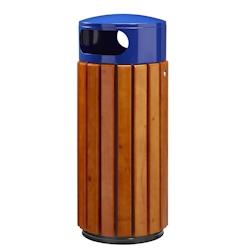 Rossignol - Corbeille ouverture frontale 60L ZENO BOIS - bleu - bleu acier 57885_0