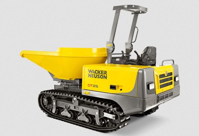 Dt 25 mini-dumper sur chenilles - wacker neuson - 2500 kg_0