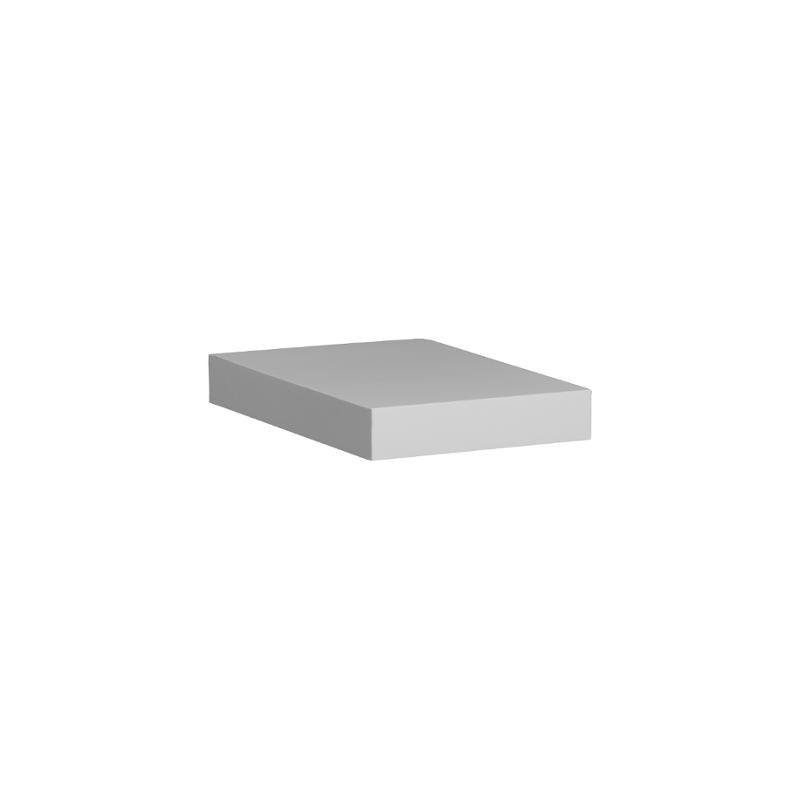 Étagère murale carrée Fixy 24cm blanc - Paris Prix - MDF avec notice incluse_0