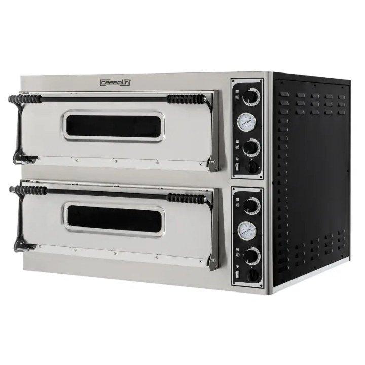 Four inox 2 chambres 4 pizzas (Ø)350 mm, 12 000 W, 400 V - TRI_0