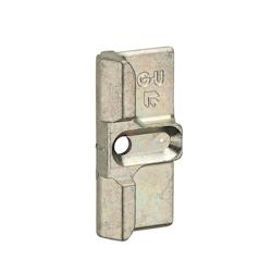 Gâche galet latéral pour fenêtre, 54x77mm, Fenster-Unijet, E-19550-32-0-1 - FERCO by THIRARD - gris acier 3150260139822_0