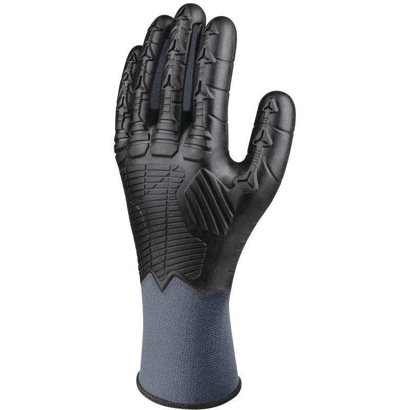 Gants de manutention tricot polyester - main enduite de TPE moulé - Réf. VV920_0
