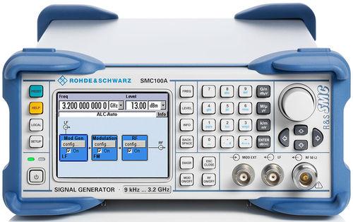 Générateur analogique rf, 9khz à 1.1ghz, +17dbm - R&SSMC100A-B101_0