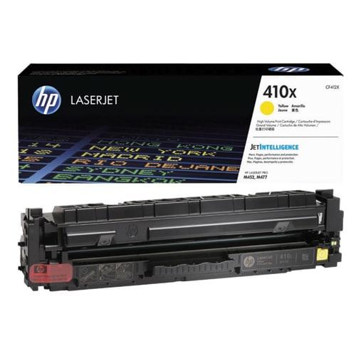 HP 410X CF412X - Toner Jaune Grande Capacité Authentique pour HP Color LaserJet Pro M377 / M452 / M477 - Rendement 5 000 pages_0