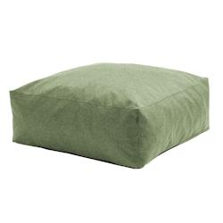 Oviala Business Pouf pour salon modulable vert cactus - Oviala - vert polyester 111147_0