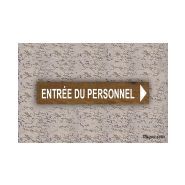 Panneau directionnel - pic bois - hauteur : 20 cm_0