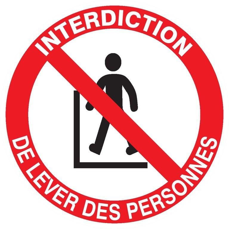 Panneaux rigides ronds 80 mm interdictions obligations - PNRPSC-TL02/ILVP_0