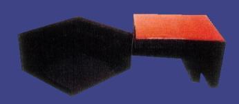 Revêtement anti-choc sur-mesure, en tissu plastifié fluorescent orange ou jaune_0