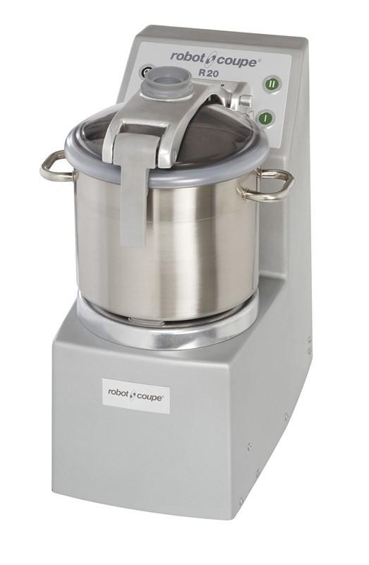 ROBOTCOUPE cutter de table R20 SV - cuve 20 litres - 4400 W - triphasé - 1500-3000 tr/min_0