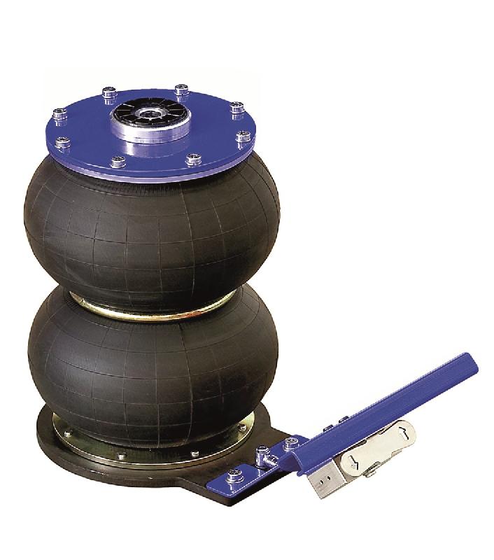 SODISE - Cric boudin pneumatique TOPCAR 09074 - 2 tonnes - Hauteur 132mm à 326mm - 2 boudins_0