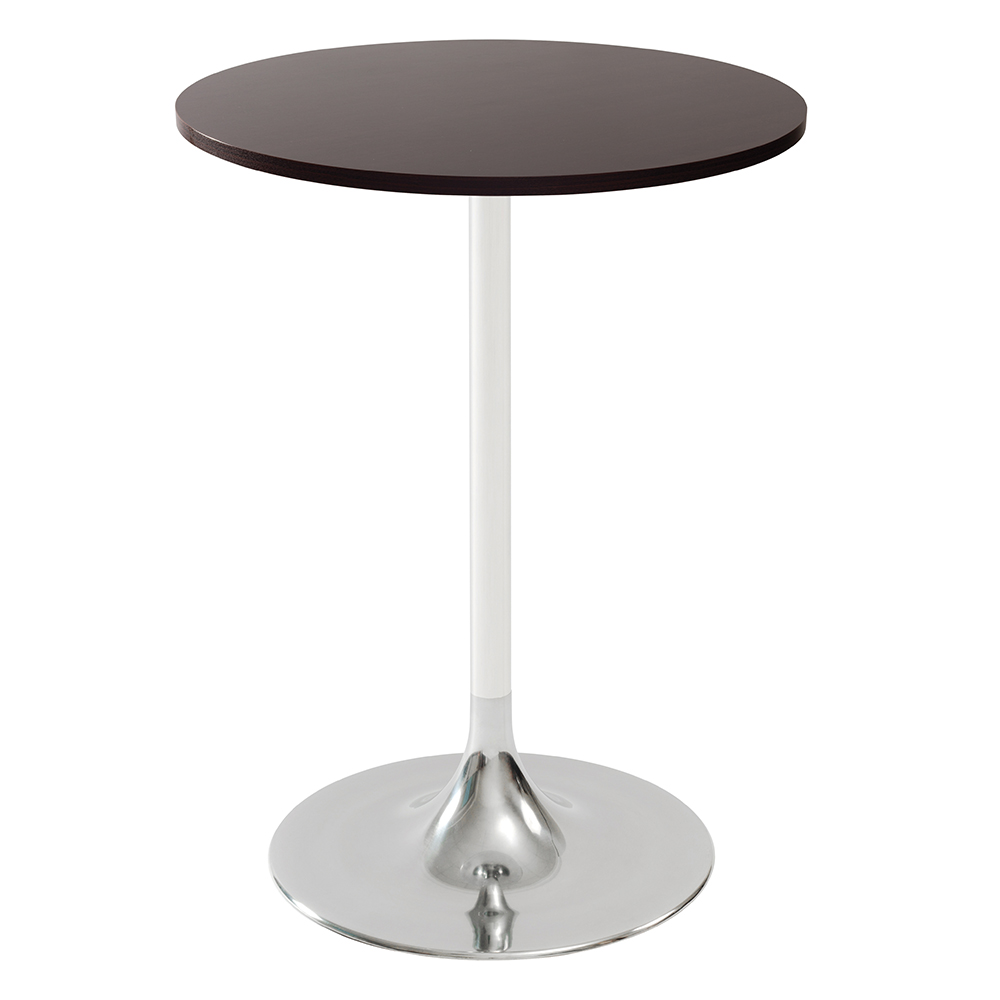 Table piètements mange-debout simple Korol MDS - Plateau 50x50 cm ou Ø50 à Ø55 cm - Hauteur 1,1m_0
