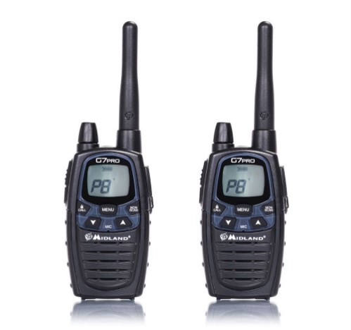 Talkies walkie midland g7 pro - twin pack noir_0