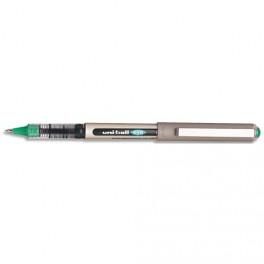 UNIBALL STYLO ROLLER POINTE MÉTAL FINE ENCRE LIQUIDE VERTE UNI MITSUBISHI UNI BALL EYE UB 157