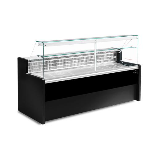 Vitrine presentation longueur 3000 mm froid statique +4/+6°c - ZMI300_0