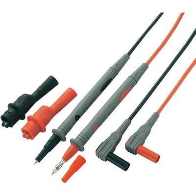 SET DE CORDONS DE MESURE DE SÉCURITÉ VOLTCRAFT MS-4 NOIR, ROUGE 1.2 M 1 SET