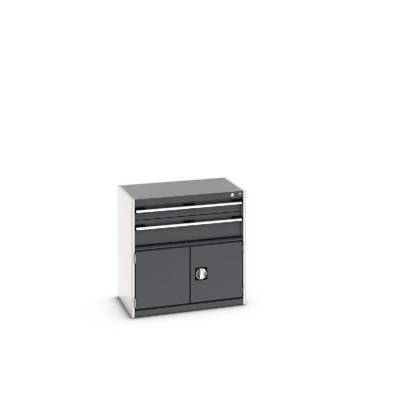 Armoire à tiroirs et portes SL-858-3.1 - Réf : 40012013 - charge 1,5 tonne - acier avec panneaux perforés_0