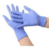 Boite de 100 gants d'examen en nitrile non stérile, non poudré jetable_0