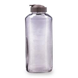 Bouteille en verre Quid Velvet Grey avec bouchon 1,8 L - gris verre 5427562_0