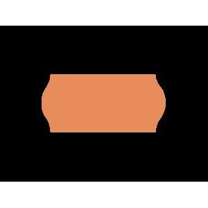 Boîte de 54 000 étiquettes adhésives 26x12mm - orange - permanent - 36 rouleaux de 1500 étiquettes_0