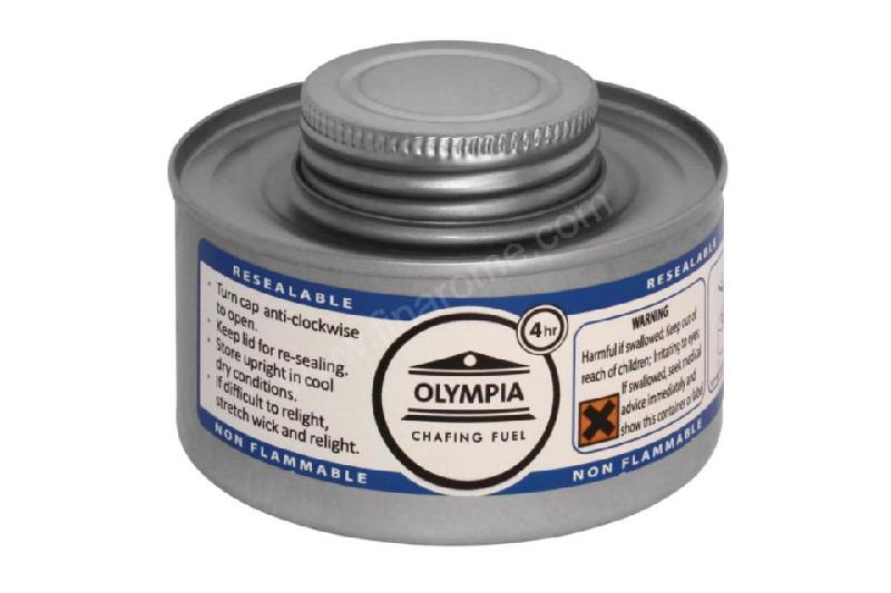 COMBUSTIBLE LIQUIDE OLYMPIA POUR CHAFING DISH 4H - LOT DE 12