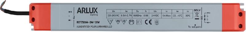 Driver LED Pulse 24V 120W 5A - Compatible avec strip LED Pulse jusqu'à 10m_0