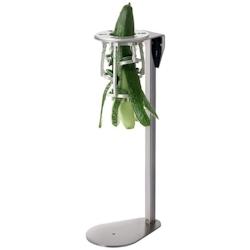 Eplucheur à Concombre sur Pied en Inox - Tellier - 3325980003184_0