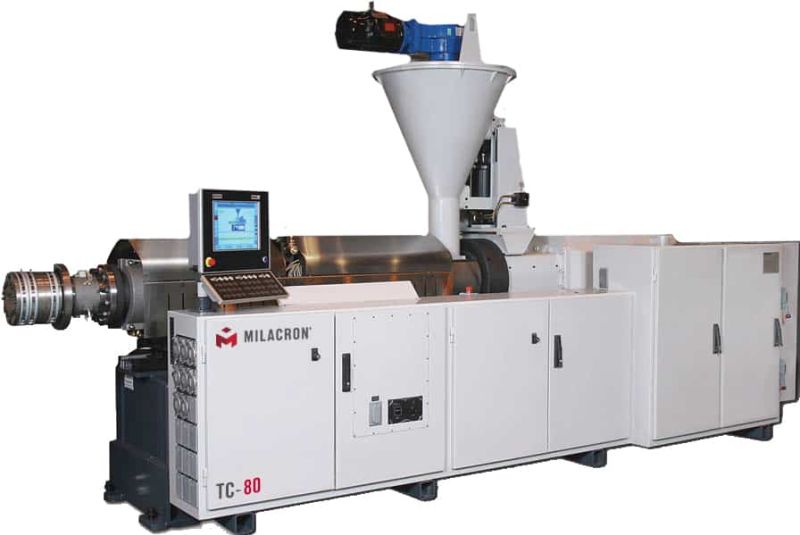 Extrudeuses pour plastique série TC à double vis conique - Milacron - systèmes avancés de commande et personnalisation_0