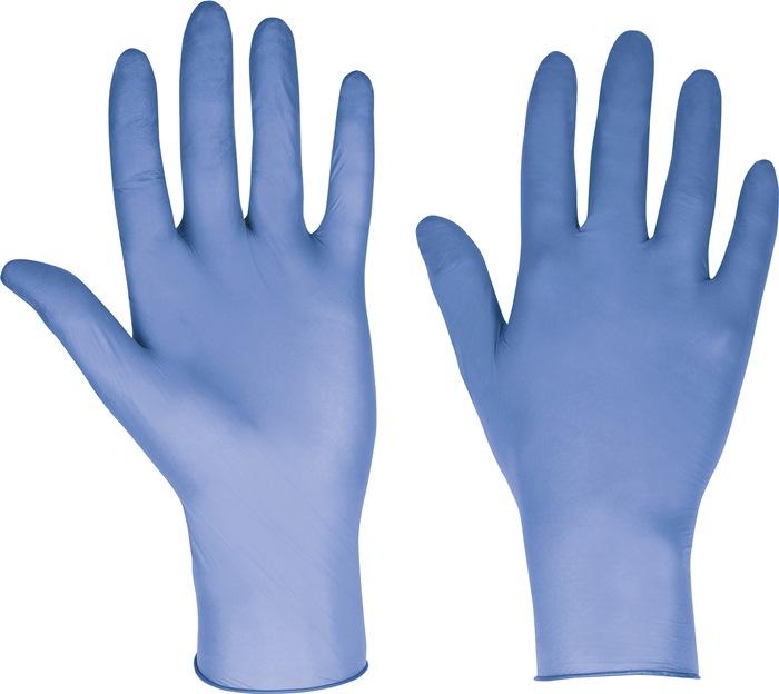 Gant jetable DexPure® 803-81 taille XL bleu violet nitrile EN 374 catégorie EPI III 200 pièces/boîte HONEYWELL_0