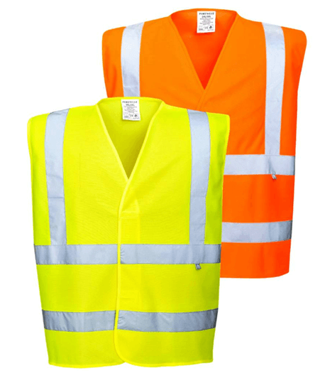 Gilet haute visibilité ignifugé, Coloris : Jaune Fluo, Taille : L/XL_0