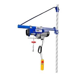 Helloshop26 - Palan avec bras de rotation câble d'acier de 12 m 600 kg 14_0002622 - 3000209378983_0