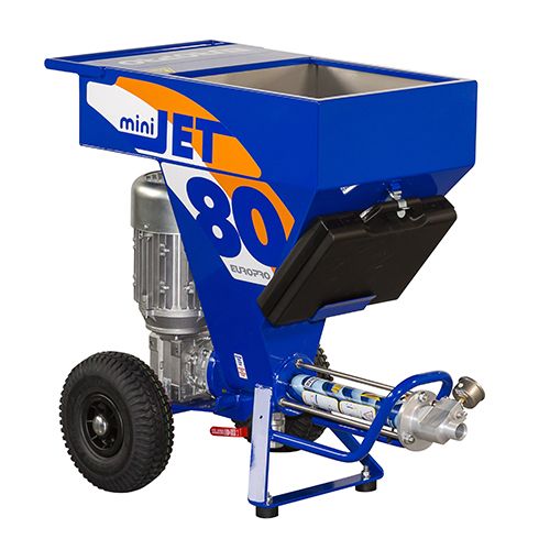 Minijet 80 - Machine à projeter compacte et silencieuse - complète avec mallette bleue_0