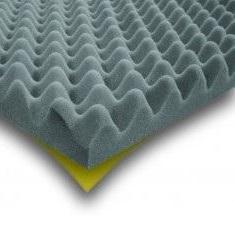 Mousse alvéolée - polyuréthane adhésive à cellules ouvertes - épaisseurs 30, 40, 50 mm - dimensions 2000 x 1000 mm_0