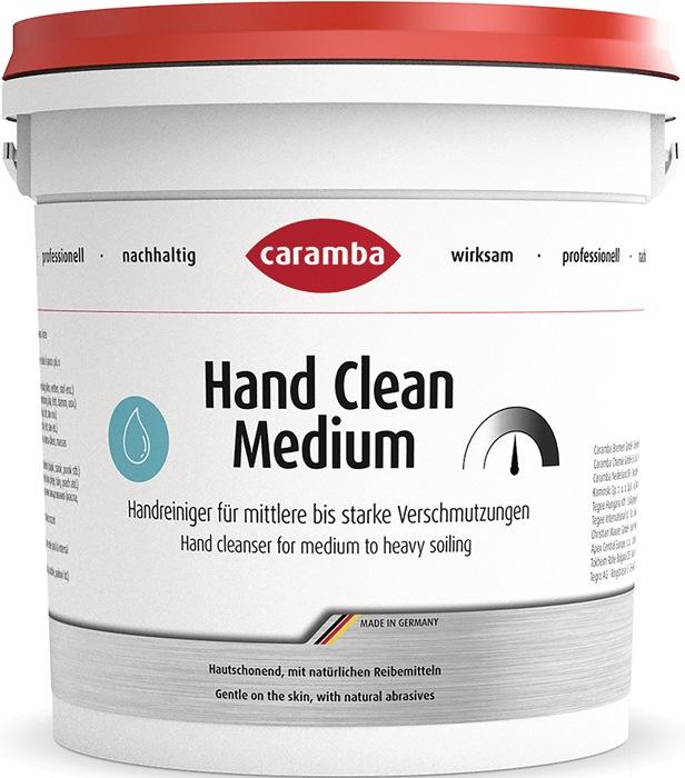 Pâte nettoyante pour mains Hand Clean Medium 10L - sans silicone, farine de bois biodégradable - seau CARAMBA_0