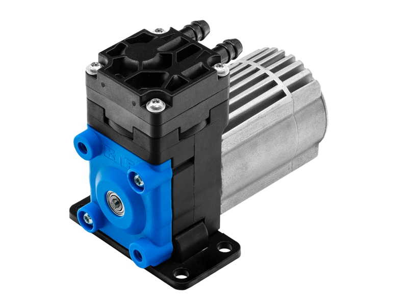 Pompe à membrane pour gaz - NMP 820 - Débit max. 2.1 l/min, pression max. 1.2 bar_0
