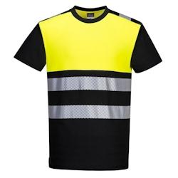 Portwest - Tee-shirt manches courtes haute visibilité PW3 Orange / Noir Taille S - S 5036108348015_0