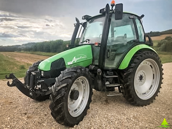 Tracteur agricole équipé d'une boîte de vitesse mécanique - agrotron 85_0