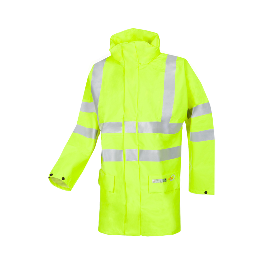 Veste de pluie HV ignifugée et antistatique ANDILLY - PCVPHV100-JA-S - SIOEN_0
