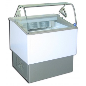 Vitrines réfrigérées à glace - Fenice S4 E - Capacité 8 bacs de 2,5L - Température -14°C à -20°C_0