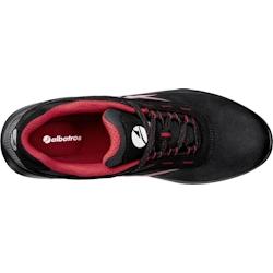 Baskets de sécurité basses végan sans métal  GRID LOW S3 SRC noir|rouge T.37 Albatros - 37 textile 4051428095877_0