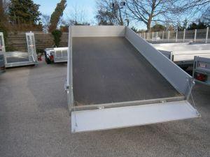 Benne 306x155 cm - 2000 kg PTC - Pompe manuelle - 2 essieux Debon_0
