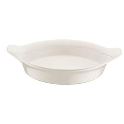 Bonna - Plat Rond Anse Optiva 17cm En Porcelaine - blanc porcelaine 8697700022498_0