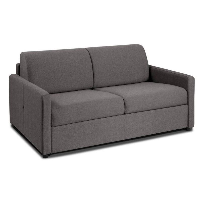 CANAPÉ CONVERTIBLE  NICE MATELAS MÉMORY  20CM EXPRESS  LATTES 140CM MICROFIBRE TAUPE_0