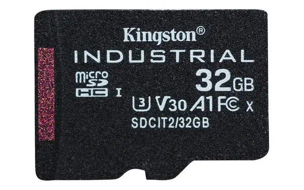 Carte 32GB microSDHC Industrielle C10 A1 pSLC emballage individuel sans adaptateur_0