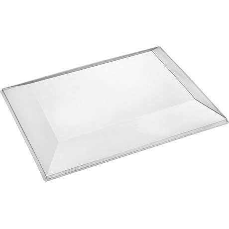 COUVERCLE SOLIA TRANSPARENT POUR PLATEAU DIAMANT 30 X 40 CM (VENDU PAR 25)