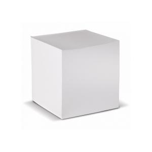 Cube papier blanc avec 10x10x10cm référence: ix126462_0