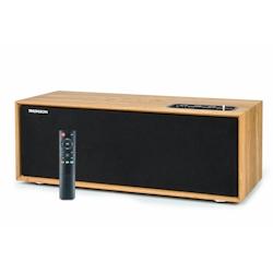 Enceinte Hifi résidentielle 150W en Bois 'Cosy THOMSON WS702 - Entrée TV Audio, câble Optique, Bluetooth 5.0, USB, Egaliseur - 3666638036308_0